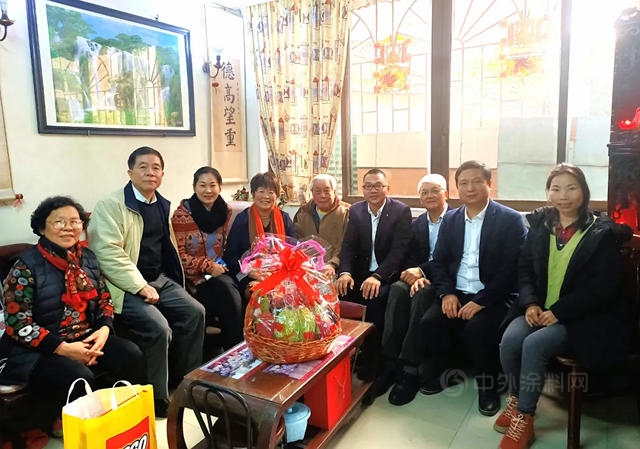 廣東(dong) 省塗料行業(ye) 協會(hui) 秘書(shu) 處春節前夕走訪慰問老領導、老專(zhuan) 家