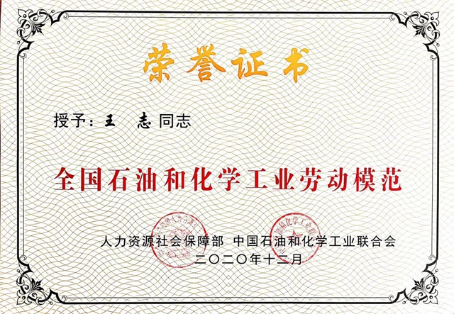 西北永新榮獲全國石油和化學工業(ye) 2項榮譽！