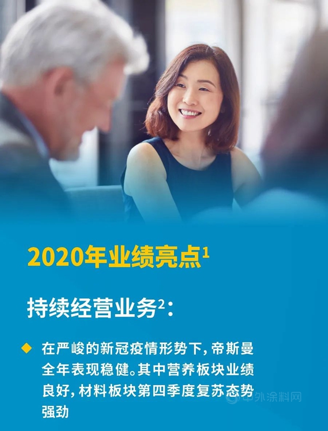 帝斯曼發布2020全年業(ye) 績報告