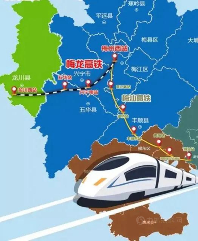凱倫(lun) 股份中標梅龍高鐵！梅州加入大珠三角經濟圈