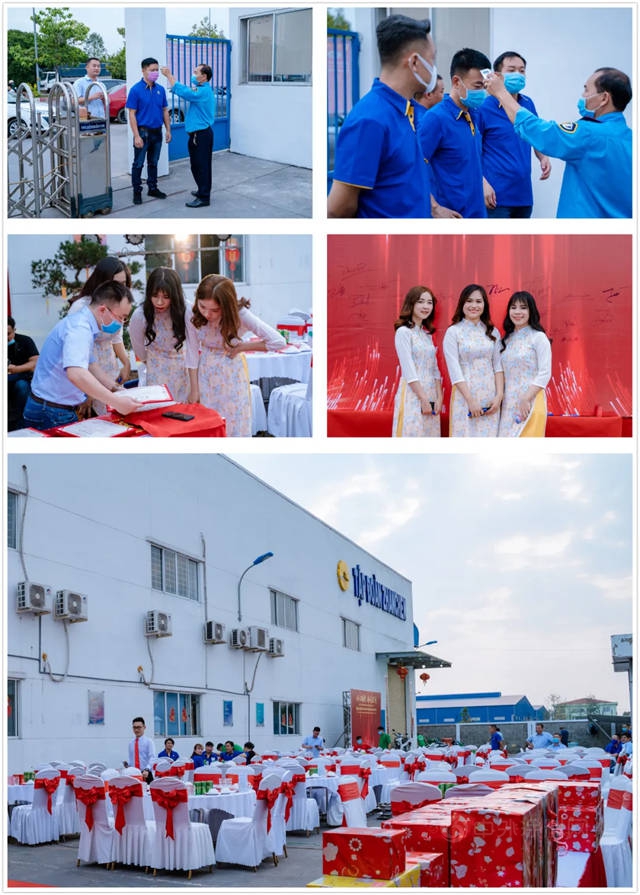 同心同行 再創輝煌——越南展辰圓滿舉(ju) 辦2020年表彰大會(hui) 暨2021年迎春晚宴