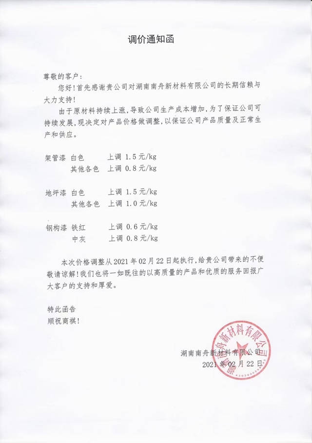 膽戰心驚！立邦、海虹老人、嘉寶莉、展辰、東(dong) 方雨虹、寶塔山、大寶、君子蘭(lan) 等一大波漲價(jia) 來襲
