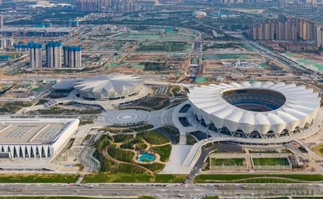 寶塔山漆助力十四屆全運會(hui) 項目建設
