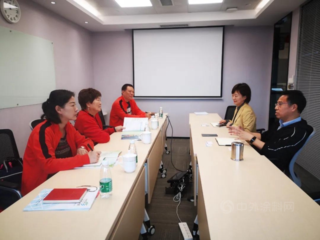廣東(dong) 塗協領導走訪廣州鬆尾貿易有限公司