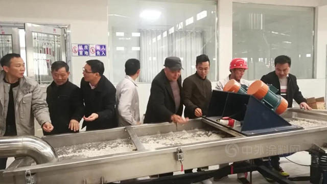 南召新廣源公司母粒生產(chan) 線成功開機試產(chan) 