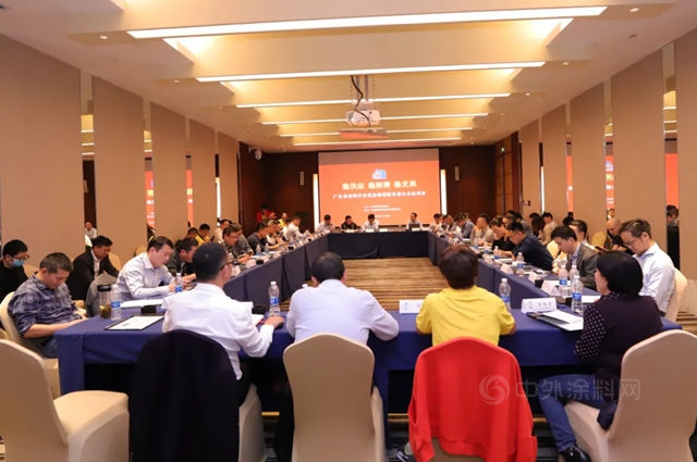 構建廣東(dong) 塗料綠色供應鏈命運共同體(ti)  ——2021廣東(dong) 省塗料行業(ye) 供應鏈創新發展企業(ye) 座談會(hui) 