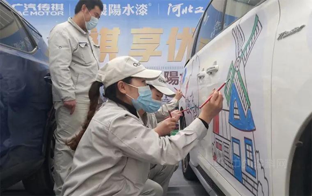 民族品牌、榮耀跨界，廣汽傳(chuan) 祺走進晨陽水漆