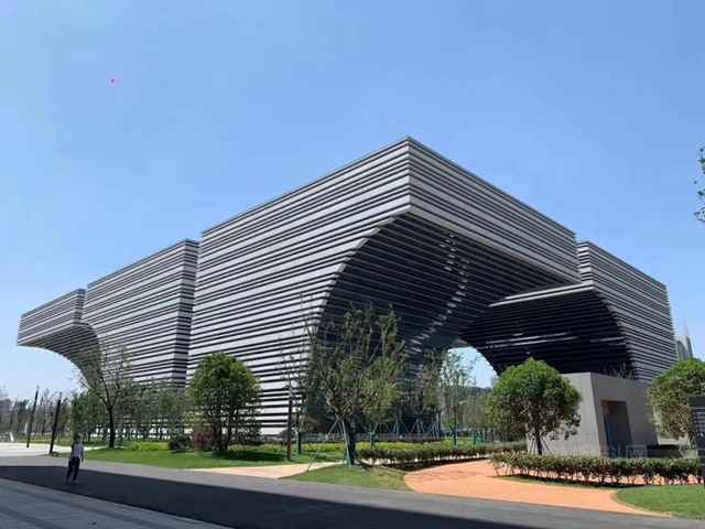 一築一風景丨三棵樹工程築造現代江南風貌——常州文化廣場