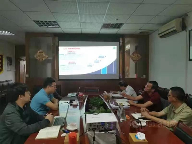 中環聯合認證中心來順德塗料商會(hui) 訪問交流