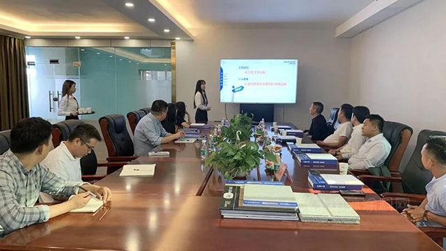 巴德士集團廣東(dong) 總部喜迎上海維祥考察團