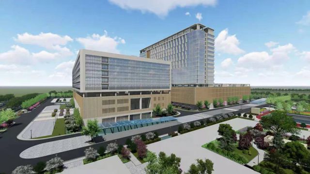 不負春光加油幹，奇信股份在建幕牆項目取得重大進展