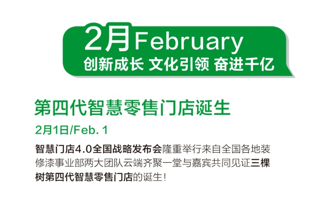 三棵樹2021年第一季度大事件