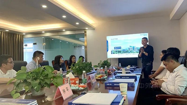 巴德士集團廣東(dong) 總部喜迎上海維祥考察團