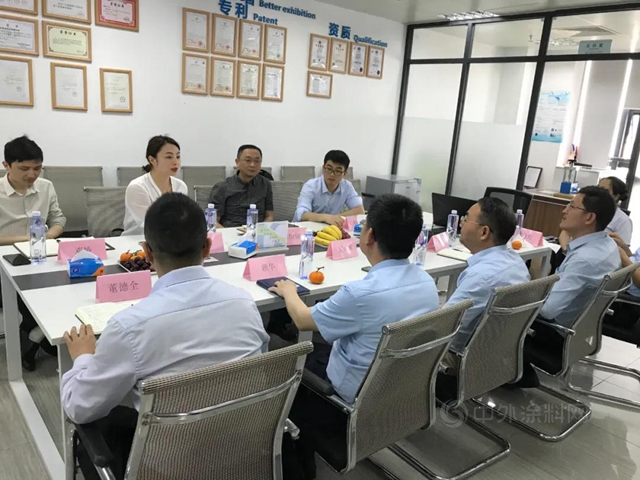 嶽陽興(xing) 長石化股份謝溢經理一行到訪貝特爾！