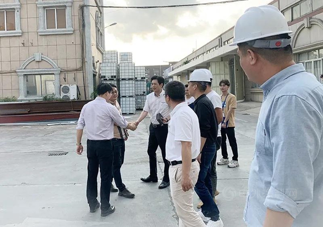 巴德士集團廣東(dong) 總部喜迎上海維祥考察團