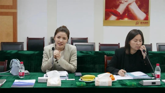 中國金茂控股集團領導一行蒞臨(lin) 晨光工業(ye) 園參觀考察！