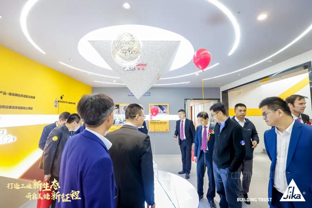 西卡建築裝修材料中國上海美瓷膠工廠盛大開業(ye) ，打造集團工業(ye) 新生態！