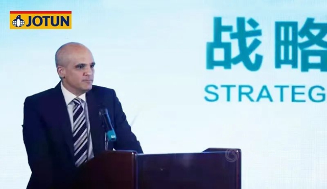 佐敦塗料：坐標煙台中集來福士