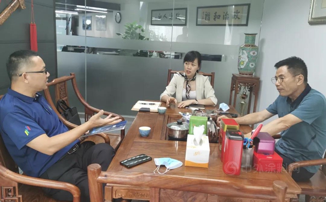 廣東(dong) 塗協秘書(shu) 長呂水列一行走訪廣東(dong) 政和