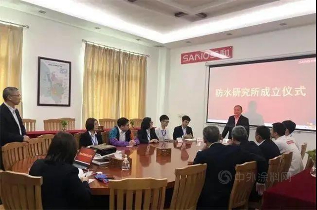 【三和精化】國內(nei) 氣霧漆龍頭正式進軍(jun) 防水材料行業(ye) 