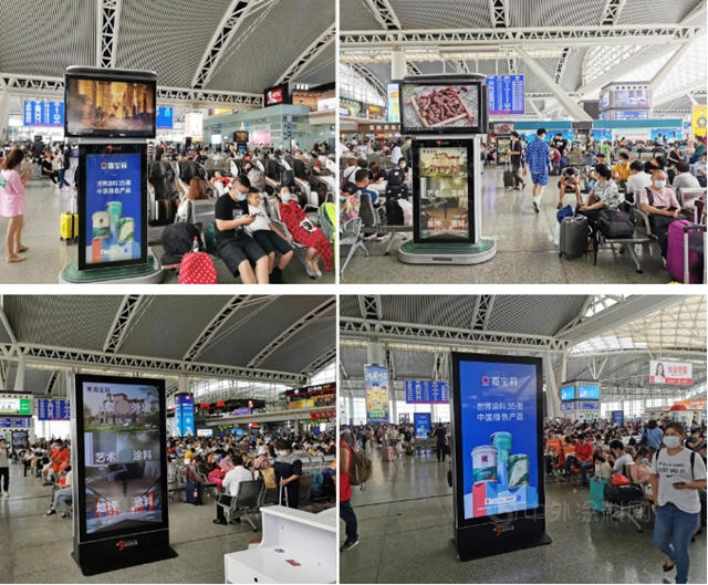 突圍五一黃金周！嘉寶莉廣告席卷熱門旅遊城市