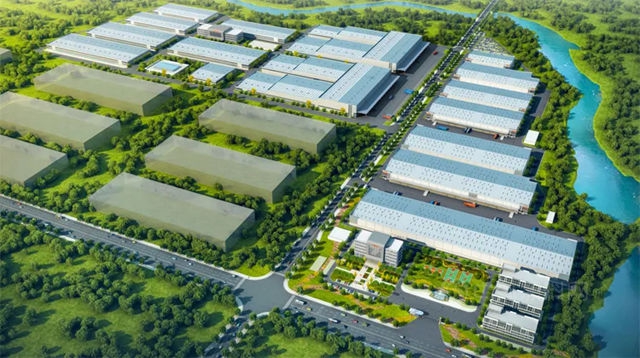 保定市副市長曹海波一行蒞臨(lin) 晨陽水漆永川工廠指導工作