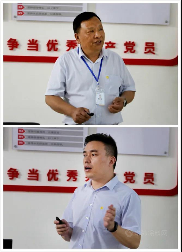 百得勝公司一行來展辰新材參觀交流