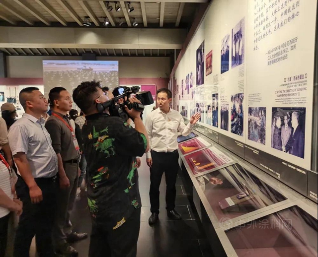 黨(dang) 建促發展、發展強黨(dang) 建|成都建築裝飾行業(ye) 廣安北新紅色行