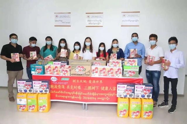 病毒無情，人間有愛丨三棵樹助力緬甸莘莘學子重返校園