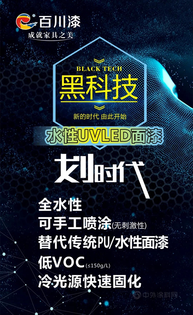 百川新品|水性LED麵漆