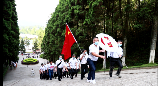 江西廣源集團 追尋紅色足跡 銘記百年黨(dang) 史