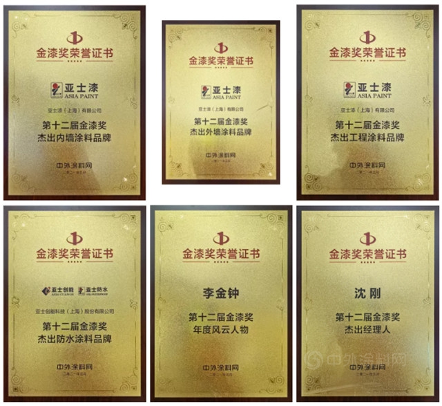 載譽而歸！亞(ya) 士攬獲金漆獎六大獎項