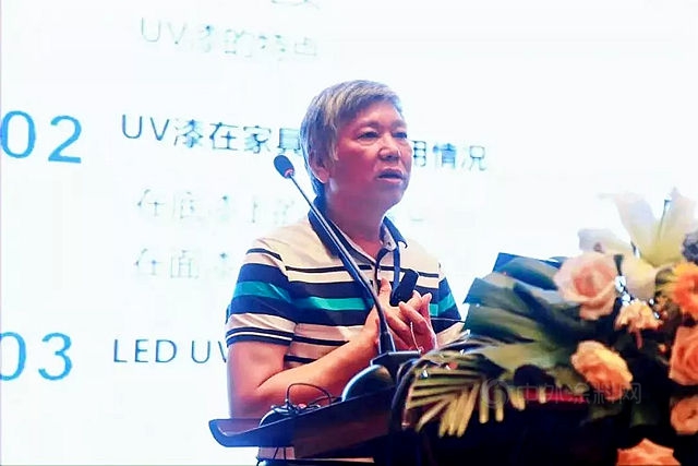 姚若靈：UV塗料是一個(ge) “多、快、好、省”的塗料