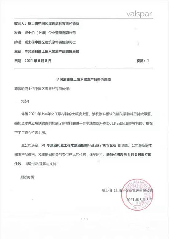 海虹老人/華潤漆和威士伯自揭再次漲價(jia) 內(nei) 幕，這些關(guan) 鍵信息必須警惕！