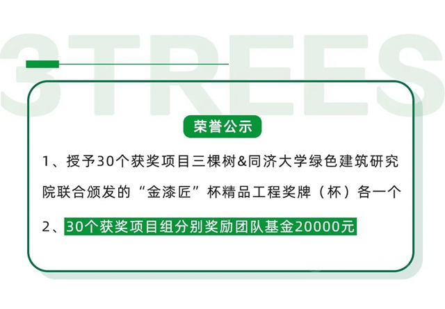 匠心築善丨三棵樹第五屆“金漆匠”杯精品工程獲獎榜單揭曉