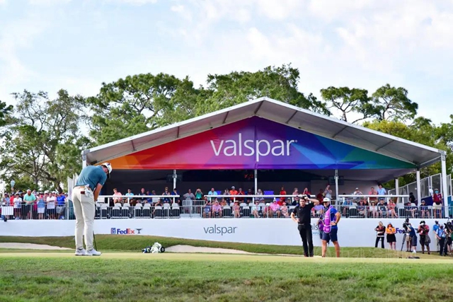 Valspar丨威士伯助力全球頂級“高球”賽!