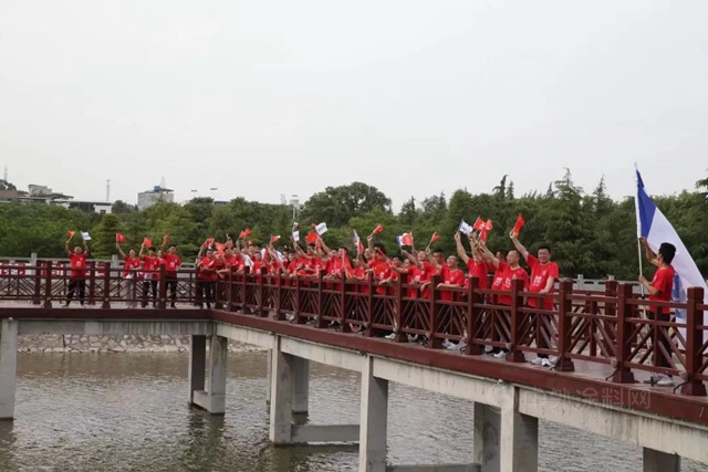 北新建材參加中國建材集團“健跑百年路 奮鬥新征程”（陝西富平站）活動