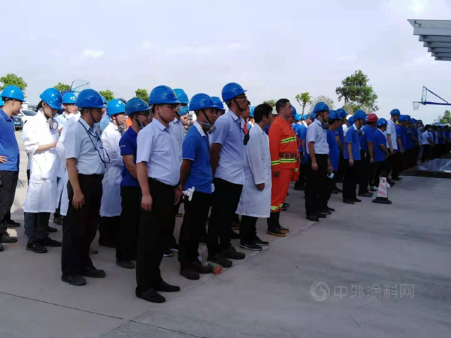 展辰新材珠海工廠安全事故綜合應急救援演練