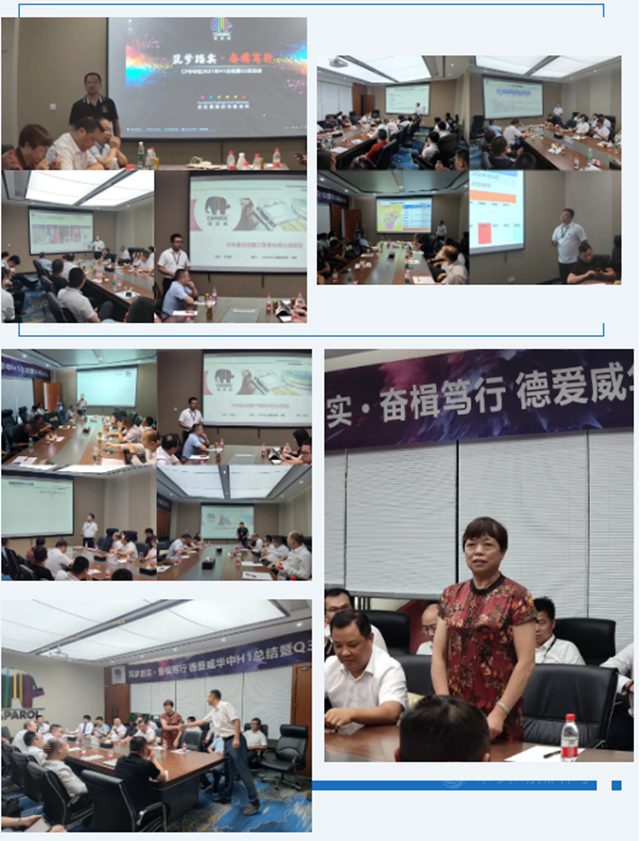 德愛威 築夢踏實·奮揖篤行|華中H1總結暨Q3啟動會(hui) 順利召開！