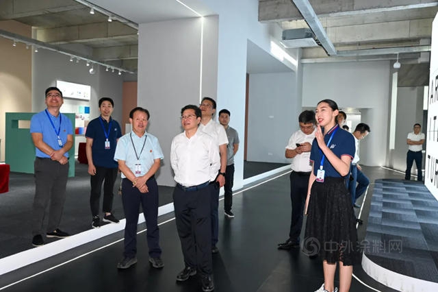 常州市武進區區長陳誌良一行蒞臨(lin) 晨光集團參觀指導！