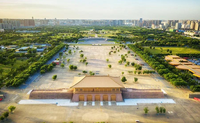 寶塔山 古都新貌|水性工藝打造活力盛唐建築
