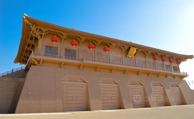 寶塔山 古都新貌|水性工藝打造活力盛唐建築