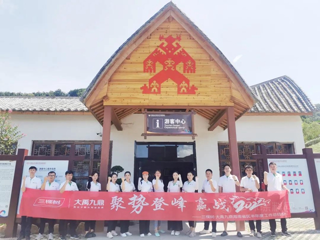 【團隊風采】三棵樹·大禹九鼎海南團隊：敢打敢拚，持續奮鬥！