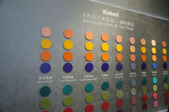 新品首發！卡百利“梵高色彩係列”新品重磅亮相2021廣州建博會(hui) 