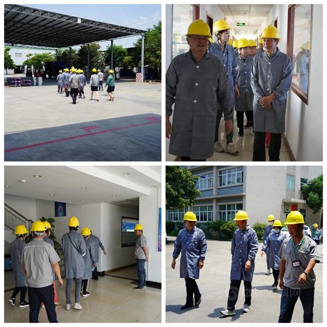 雙葉家具金總一行蒞臨(lin) 一品迪邦指導