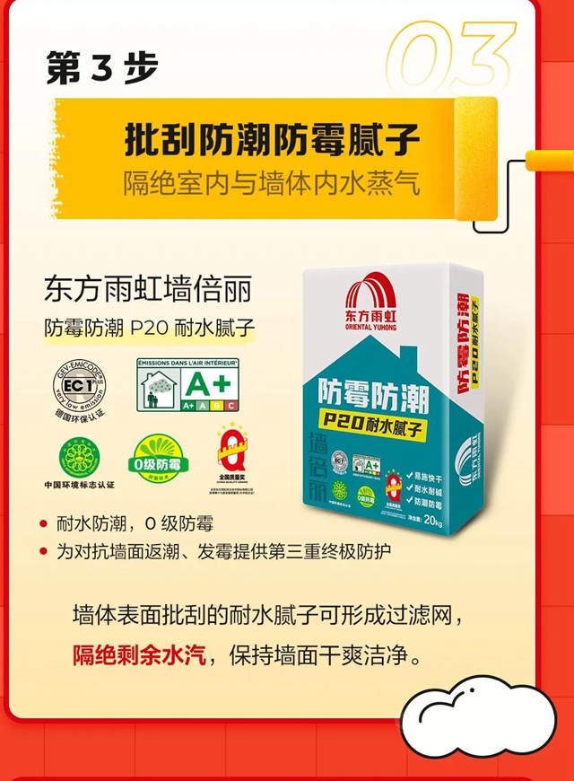 東(dong) 方雨虹：伏天防潮防黴，三步就搞定