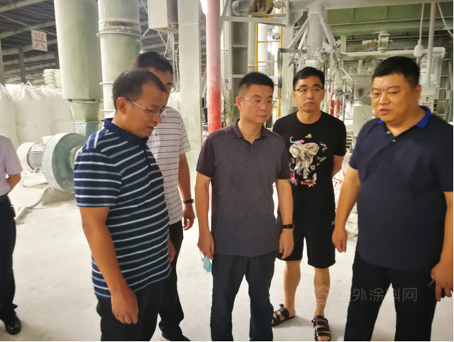 海城市市長楊野一行蒞臨(lin) 海城新廣源公司考察調研