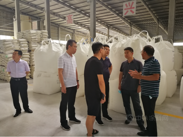 海城市市長楊野一行蒞臨(lin) 海城新廣源公司考察調研