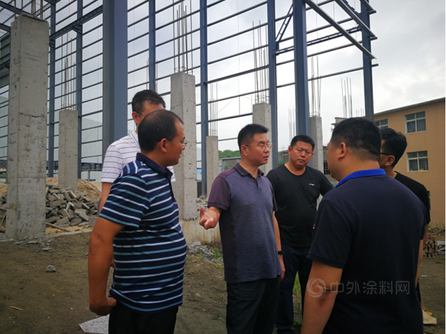 海城市市長楊野一行蒞臨(lin) 海城新廣源公司考察調研