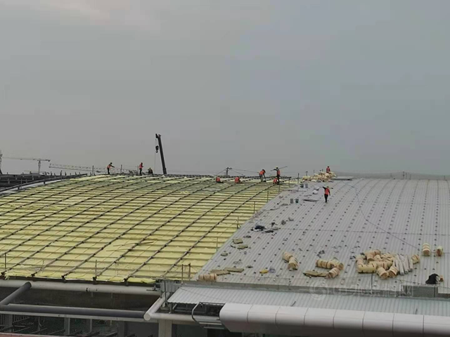 這個(ge) 項目了不得！國內(nei) 展覽麵積最大的會(hui) 展中心采用凱倫(lun) 單層屋麵防水係統